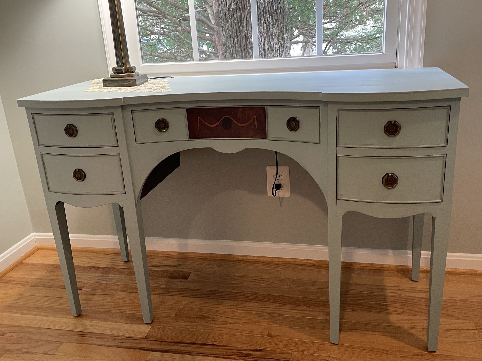 Beautiful Painted Sideboard With Drawers