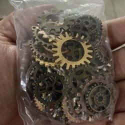 Mixed watch gears for decoration use new