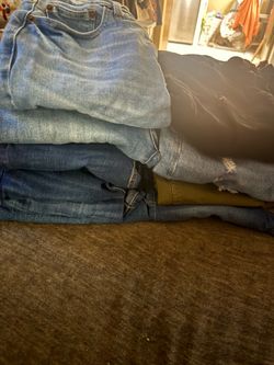 10 pairs of jeans