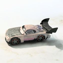 Disney Pixar Cars Boost Supercharged light purple PlasticToy Car