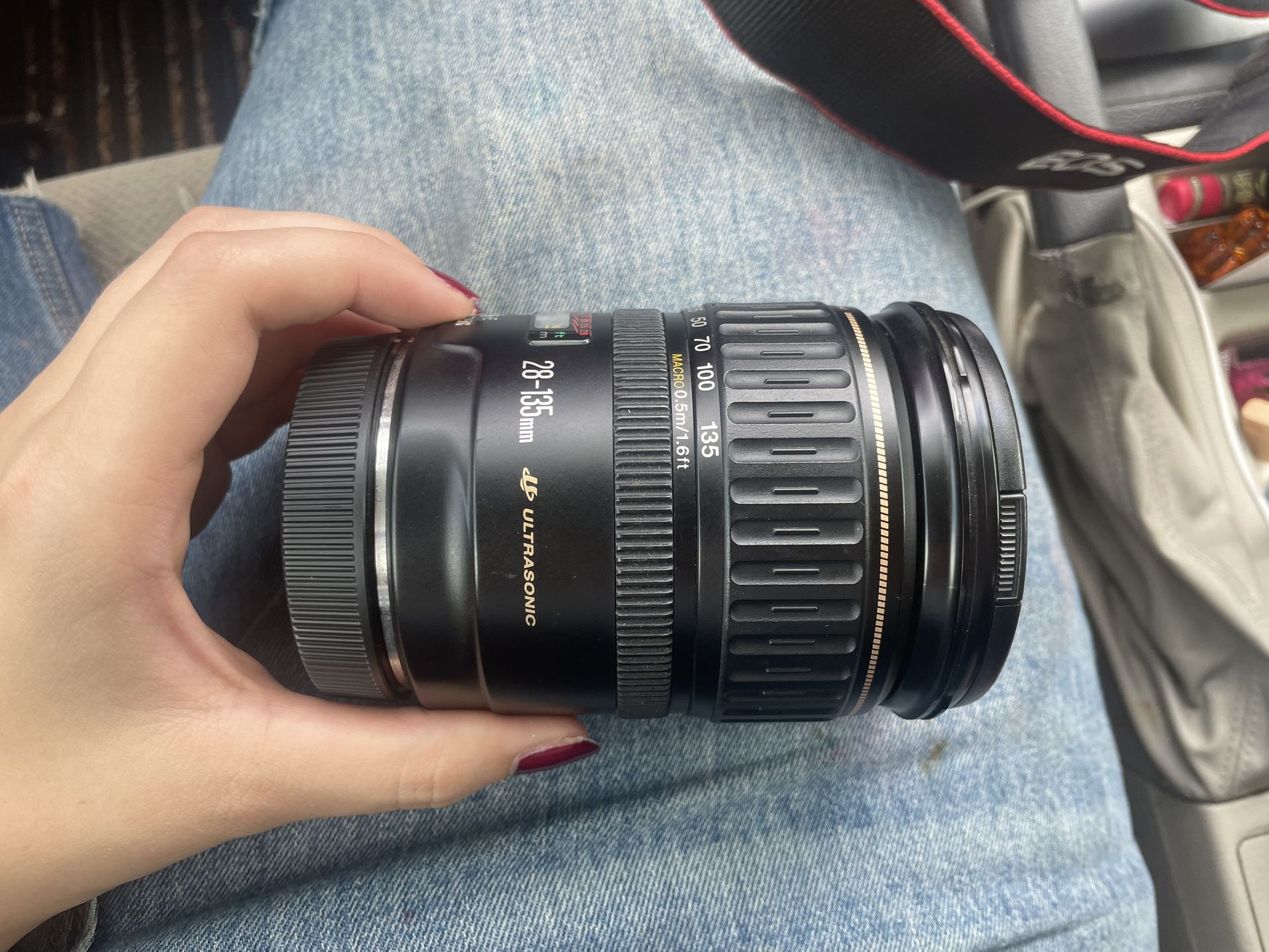 Canon ultrasonic 28-135mm lens