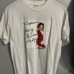 Mariah Carey Tee White Medium 