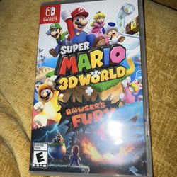 Super Mario 3D World with Bowser's Fury Nintendo Switch