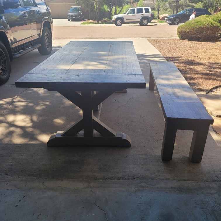 Restoration Hardware Table (With Extensions)