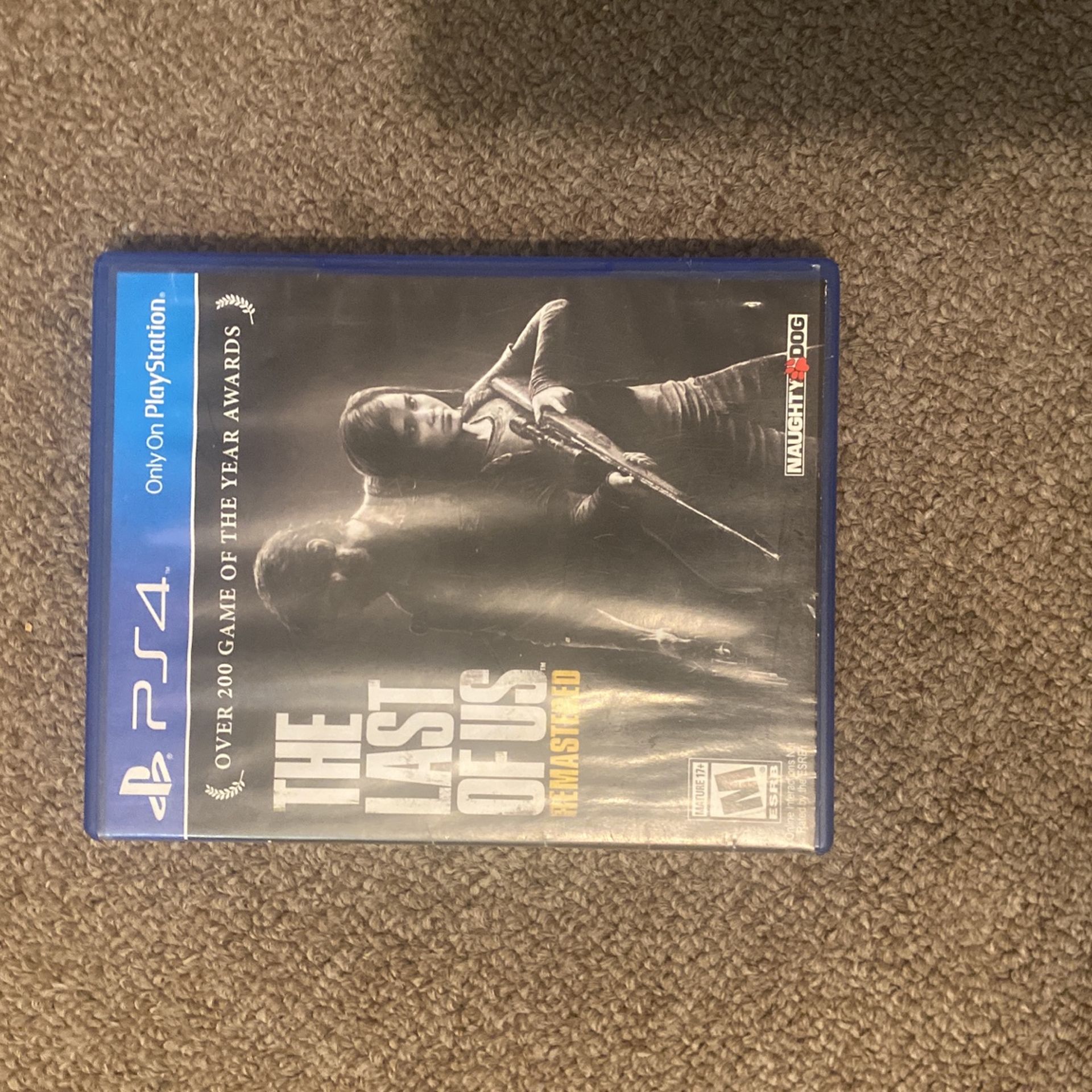 Last Of Us Disc Part One And Part Two