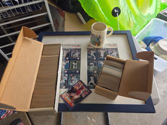 Vintage baseball card stuff