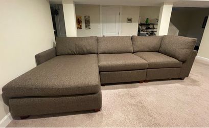 Crate and Barrel Sectional Sofa