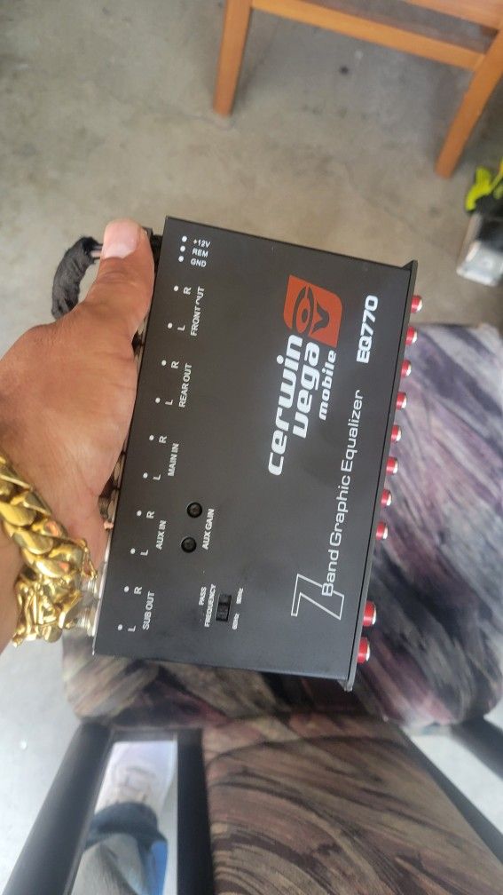 Equalizer Cervin Vega 7 Band