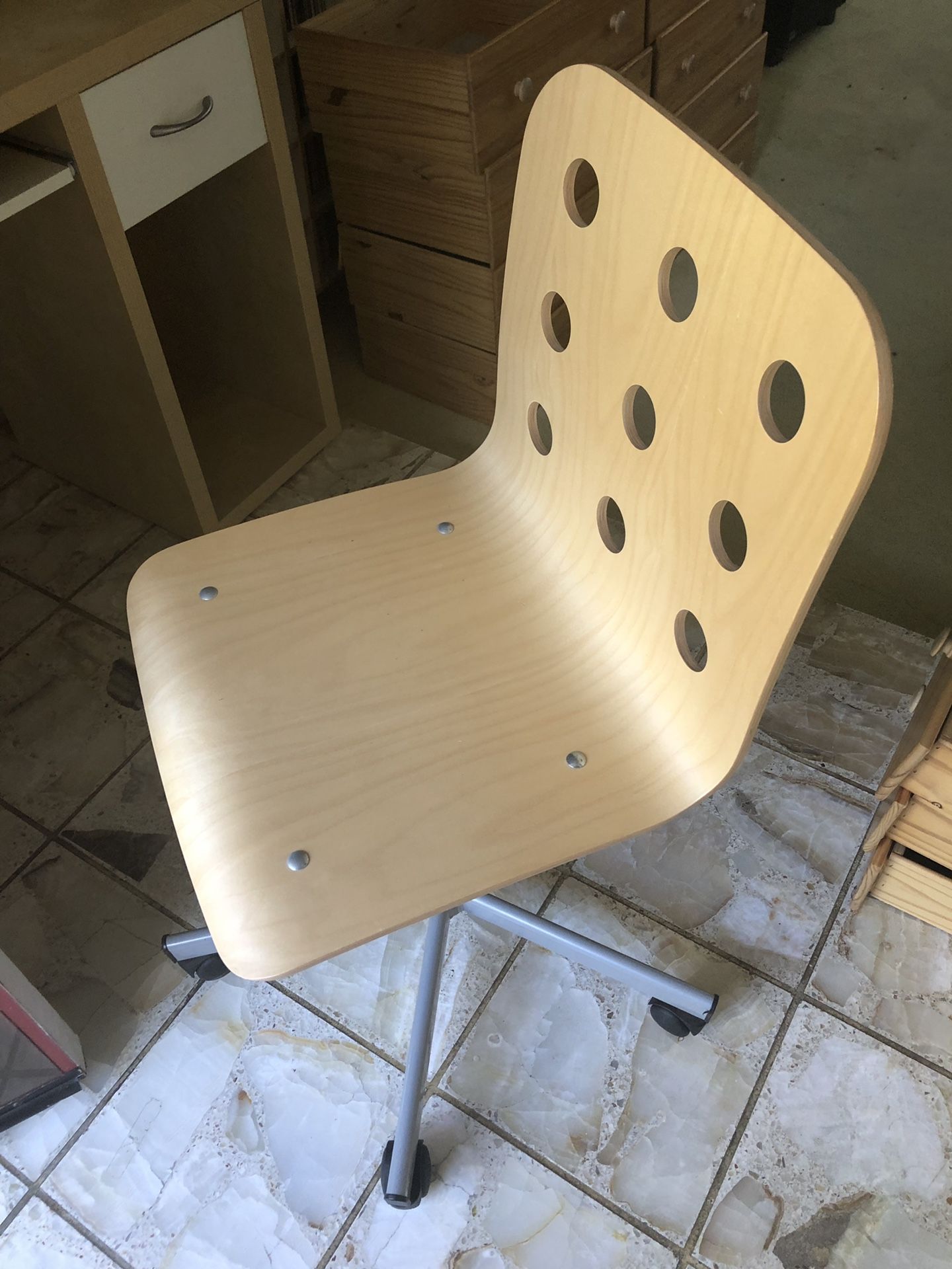 Pine Desk Chair