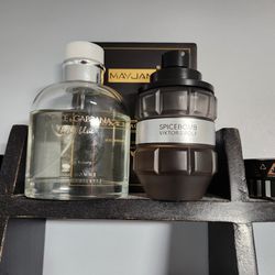 Dolce Gabbana light and Spicebomb Cologne