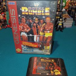 Sega Genesis Game "WWF Royal Rumble" ( Vintage 1993 )