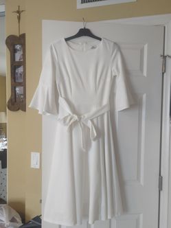 White dress women's small