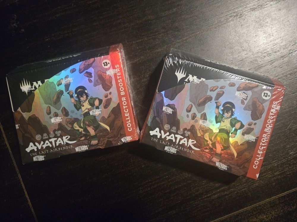 Avatar The Last Airbender Mtg Collector Booster Boxes