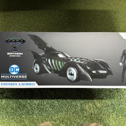 McFarlane Gold Label BATMAN FOREVER Batmobile W/ Alfred Pennyworth