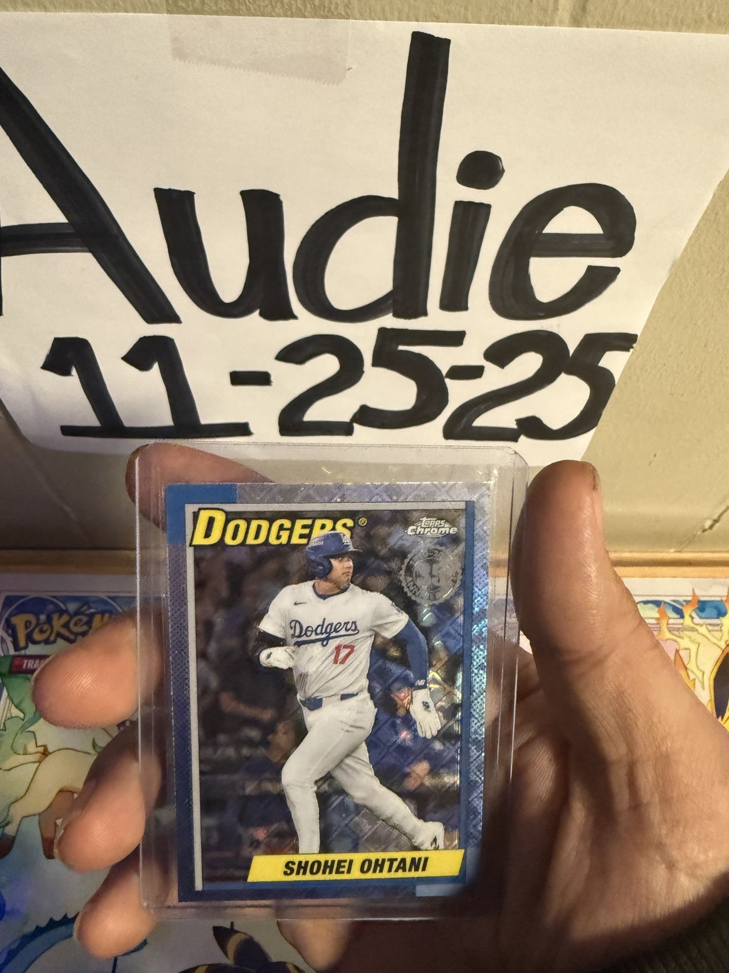 2025 Topps Chrome Logo Refractor Ohtani 35th Anniversary