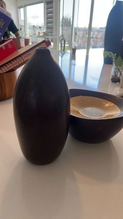 Decorative Vase and Plate