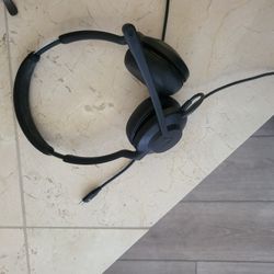 Jabra USB C Headset Wired Noise Cancelling