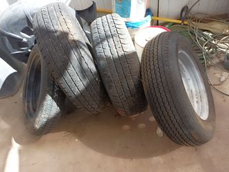4misc tires and rims