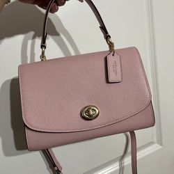 Coach Tilly Top Handle Blossom Pink