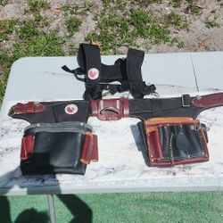 Occidental Leather Tool Belt w/ Shoulder Harness 
