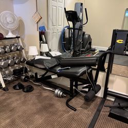 Lat Pulldown , Bench And Pec Fly