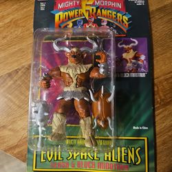 POWER RANGERS evil space 👽 MINOTAUR