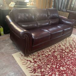 Nice Leather Couch 
