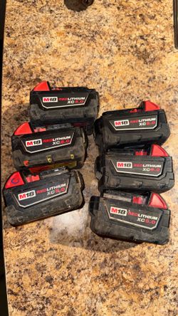 Milwaukee M18 battery 5 amp