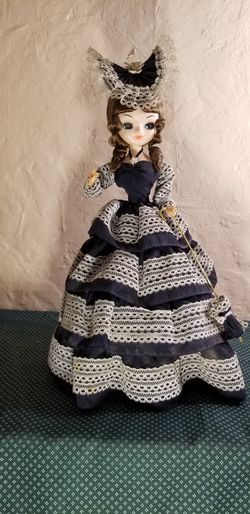 Vintage Southern Bell Doll w/ Stand