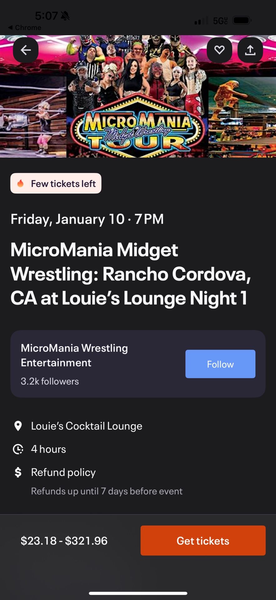 Miget Wrestling Micro Mania