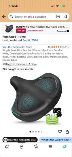 Bike seat