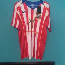 Retro Atlético Madrid Spider-Man 2 Fernando Torres Jersey