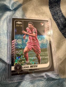 Topps 2025 Topps Chrome MLS Lionel Messi Inter Miami CF #10 08/10