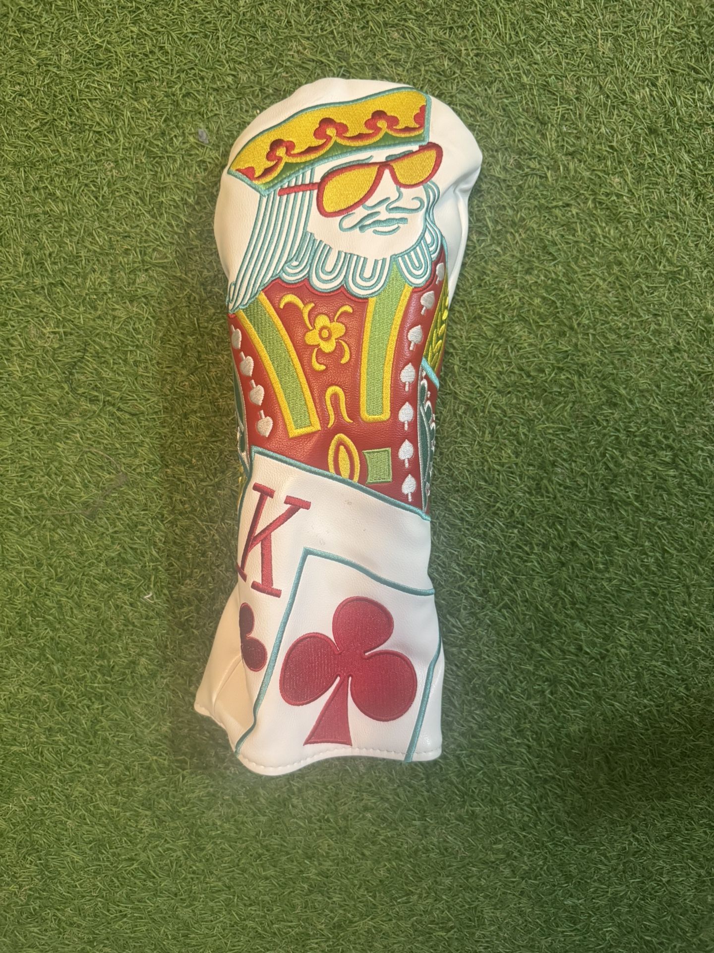 FUN Golf Driver #1 Cover King of Clubs like heart though DRIVER cover
