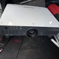 three Panasonic projectors