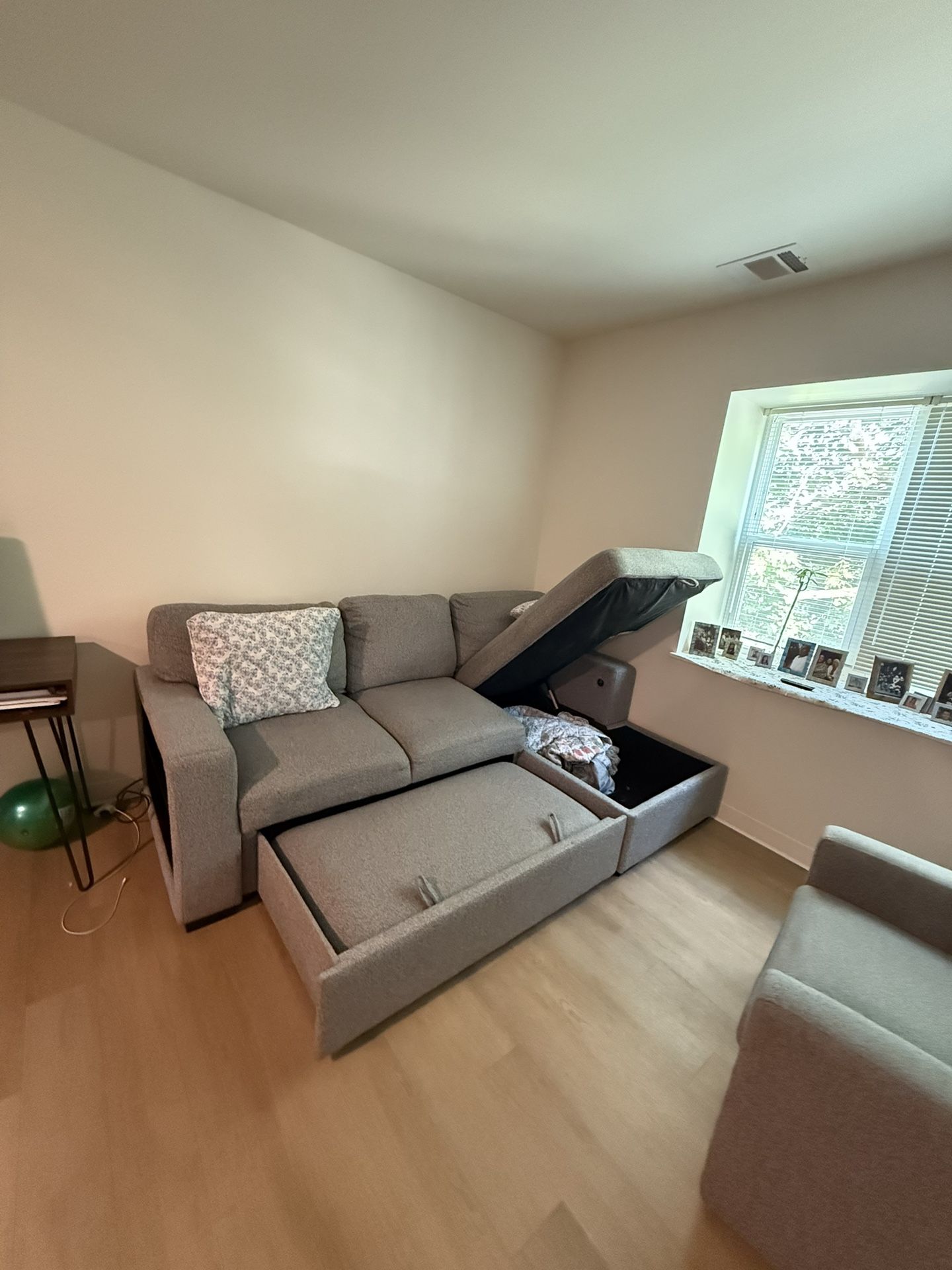 Sectional And Chair Living Room Set