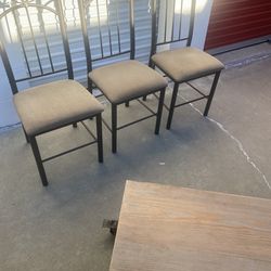 Dinning table with 4  chairs.