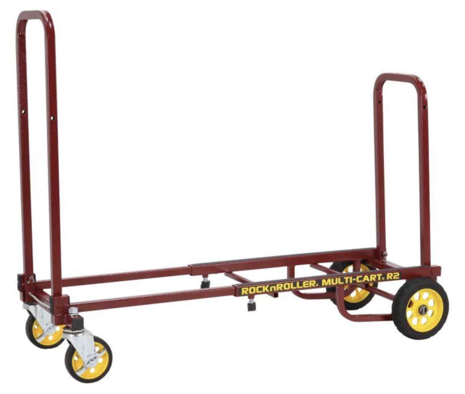 Rock N Roller R2RT-RD Micro 8-in-1 Equipment Multi Cart - Red