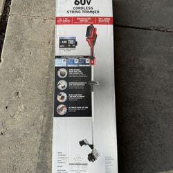 *Comes With Free Electric Toro Blower* New Toro Weed Trimmer 60v  In Box W/ Battery, Charger, and string 