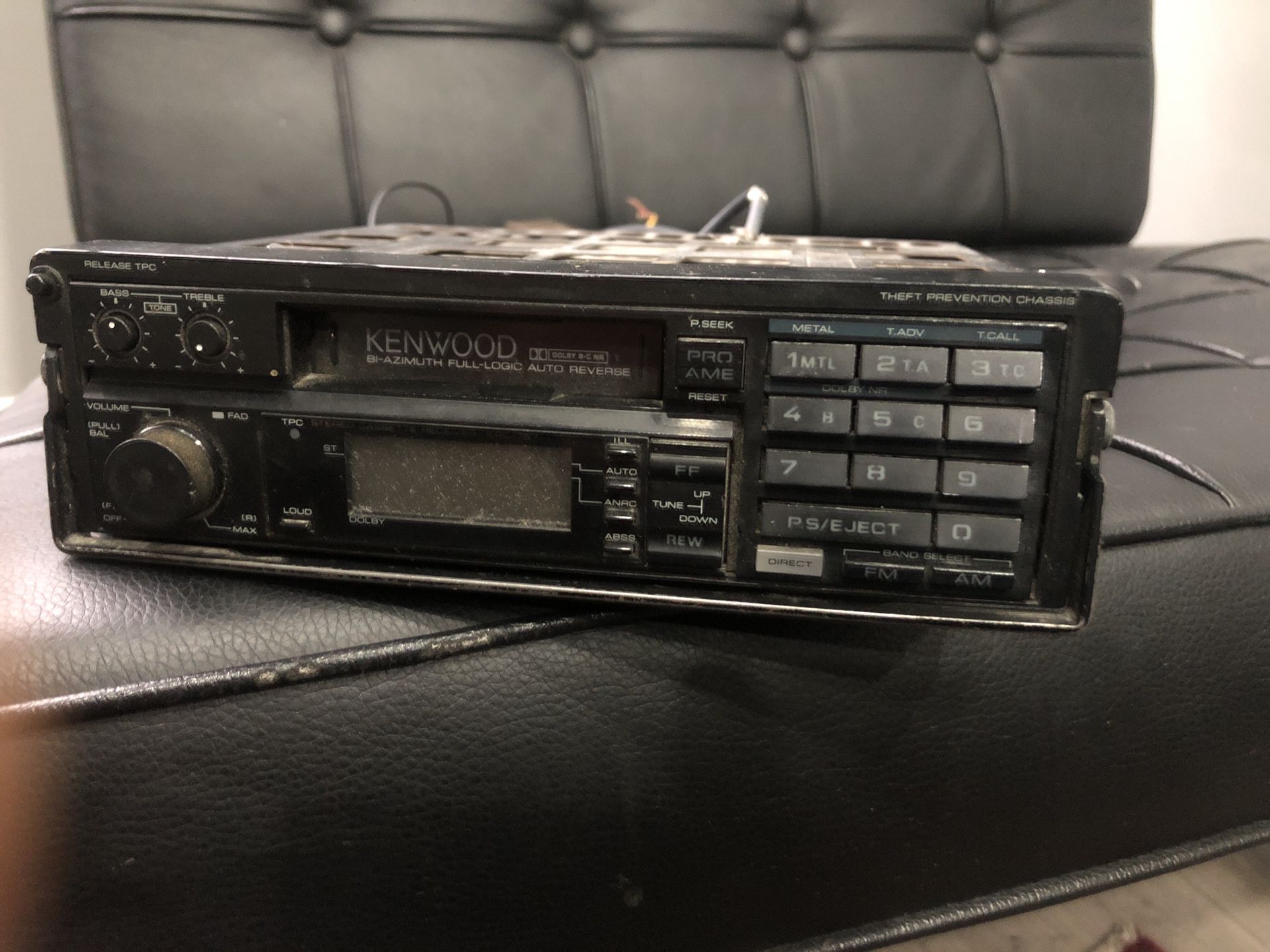 Kenwood KRC-757 pull out cassette player vintage tape deck for Sale in ...