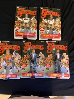 WWE Superstars Retro Action Figures Lot of 5