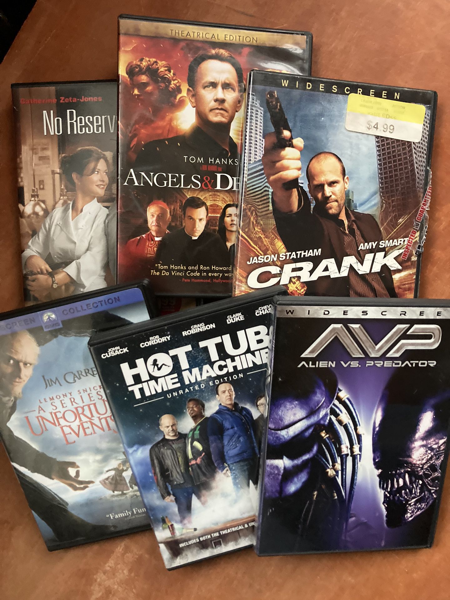 Mix Lot Of 6 DVDs