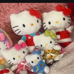 Hello Kitty Plushies