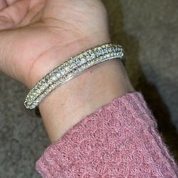 Silver Bangle Bracelet 