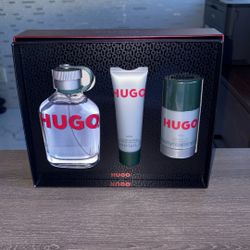 Hugo Boss Man (green) 3 Pc Gift Set For Men 