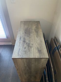 Light Brown Wooden Bookshelf