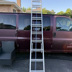 20’ Aluminum Extension Ladder 