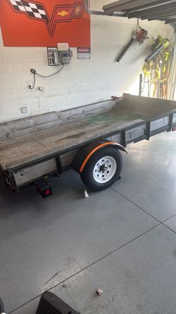 5 1/2 x 10’ utility trailer