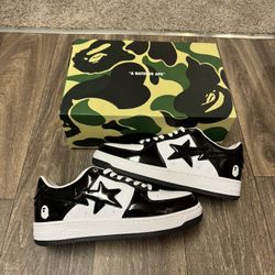 Bapesta Black/White 