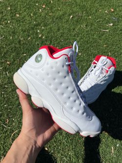 Sz 9.5 White Jordan 13s Retro $70 FIRM NO TRADES